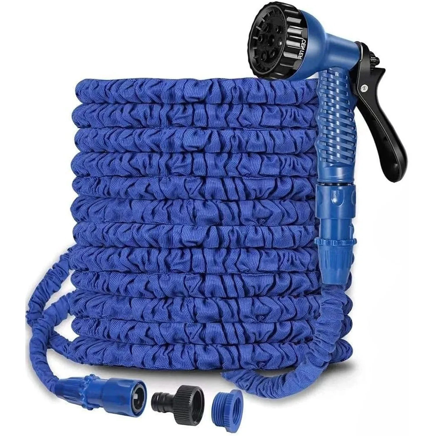 100FT Expandable Garden Hose Pipe with 7 Spray Nozzle